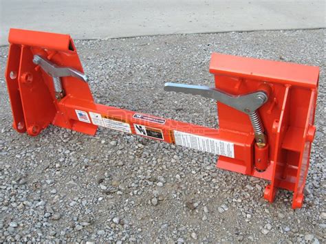 skid steer plug adapter|universal skid steer adapter.